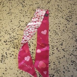 Coach poppy scarf